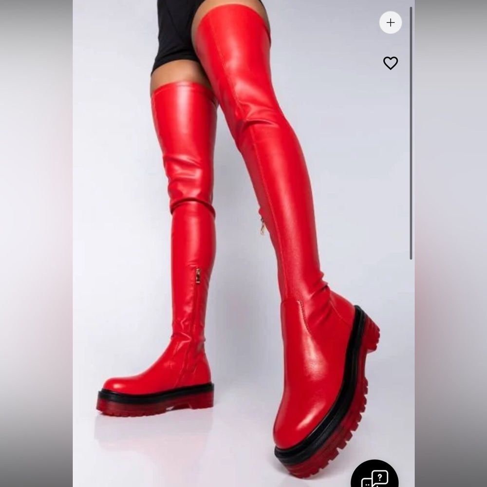 Azalea Wang - Akira Thigh Boots Sz 10